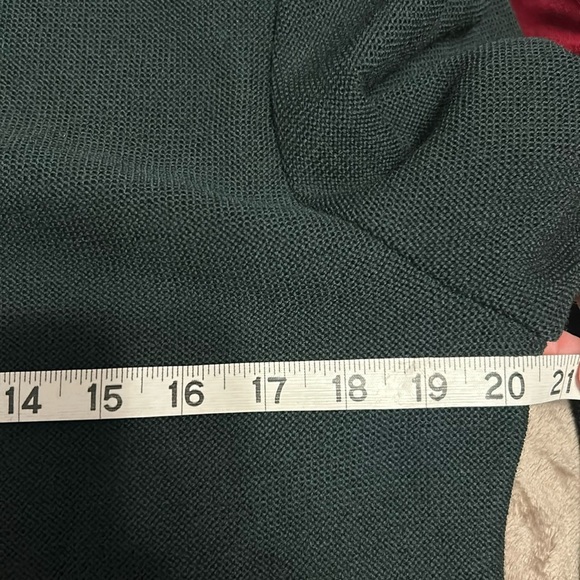 Albero Strickmoden green Vintage shoulder pad, pure new wool sweater, NWT - Picture 4 of 5